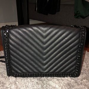 Black shoulder bag